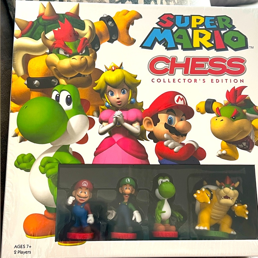 Brand new (in wrapper) Super Mario Chess Collector’s Edition